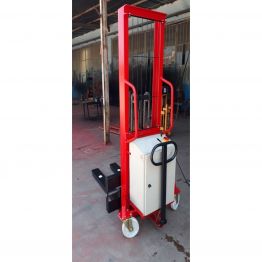 Ekonomik Lift 1.5 Ton - 160 Cm Kapasiteli 220 Volt Elektrikli İstif Makinası